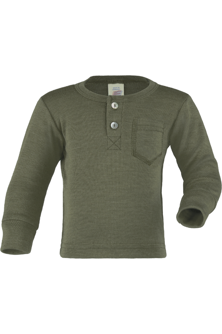 Engel - Organic Merino Wool Silk - Pocket Long Sleeve