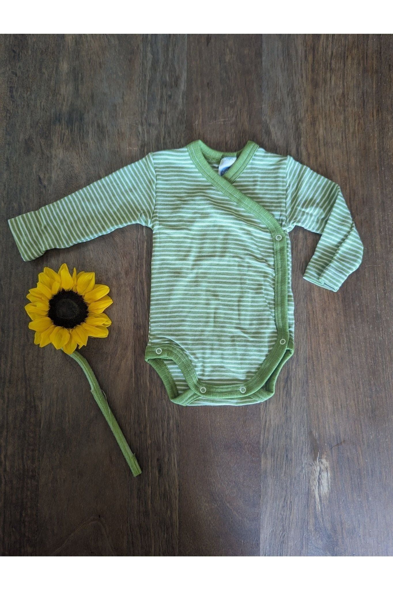 Cosilana - Organic Wool Silk - Baby Onesies (10 colors and stripes!) - Nature's Wild Child
