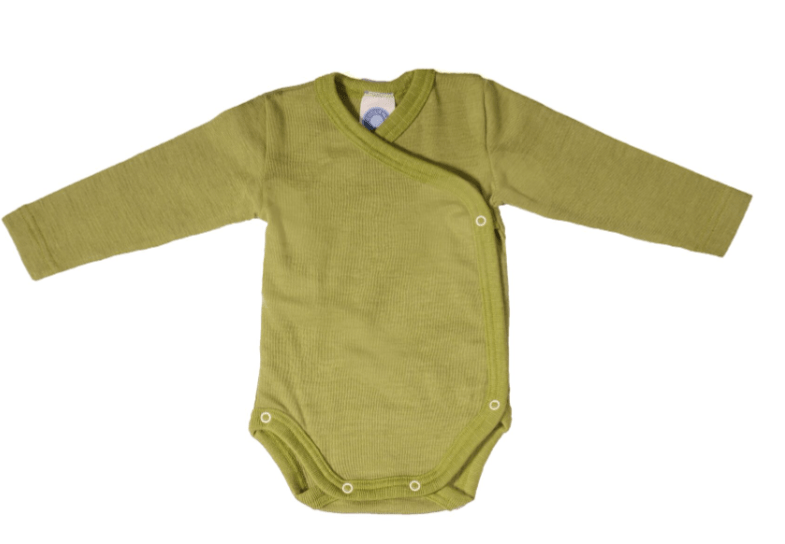 Cosilana - Organic Wool Silk - Baby Onesies (12 colors and stripes!) - Nature's Wild Child
