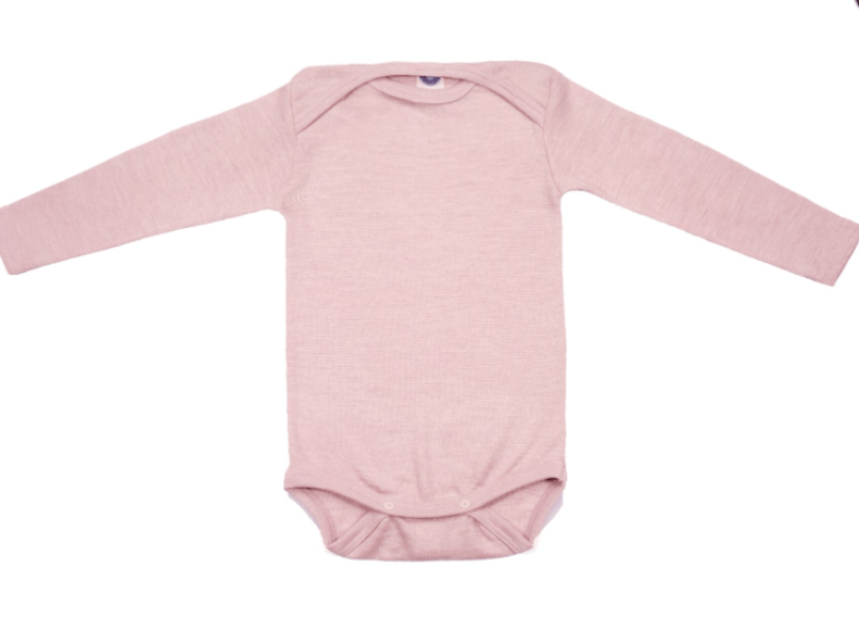 Cosilana - Organic Wool Silk - Baby Onesies (12 colors and stripes!) - Nature's Wild Child