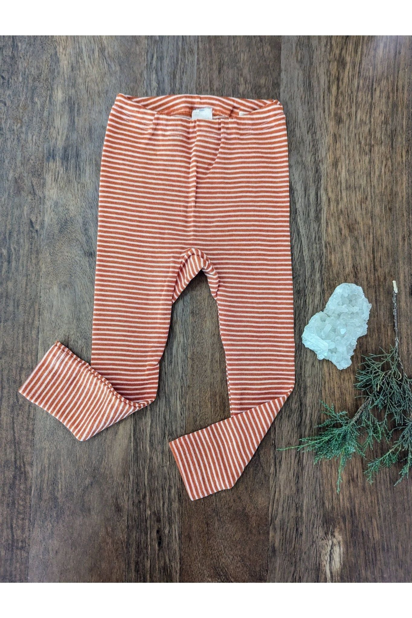 Cosilana Organic Wool Silk - Kids Leggings (12 months - 10 years) - Nature's Wild Child