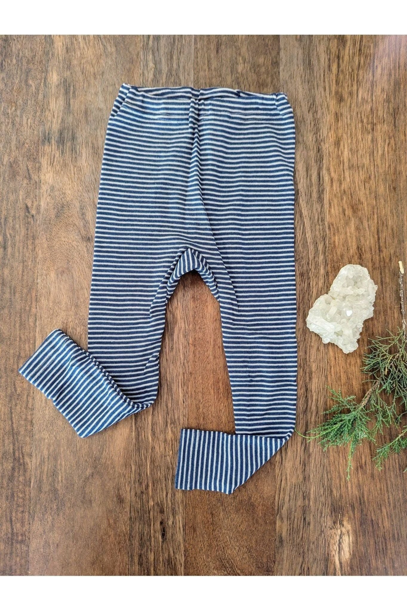 Cosilana Organic Wool Silk - Kids Leggings (12 months - 10 years) - Nature's Wild Child