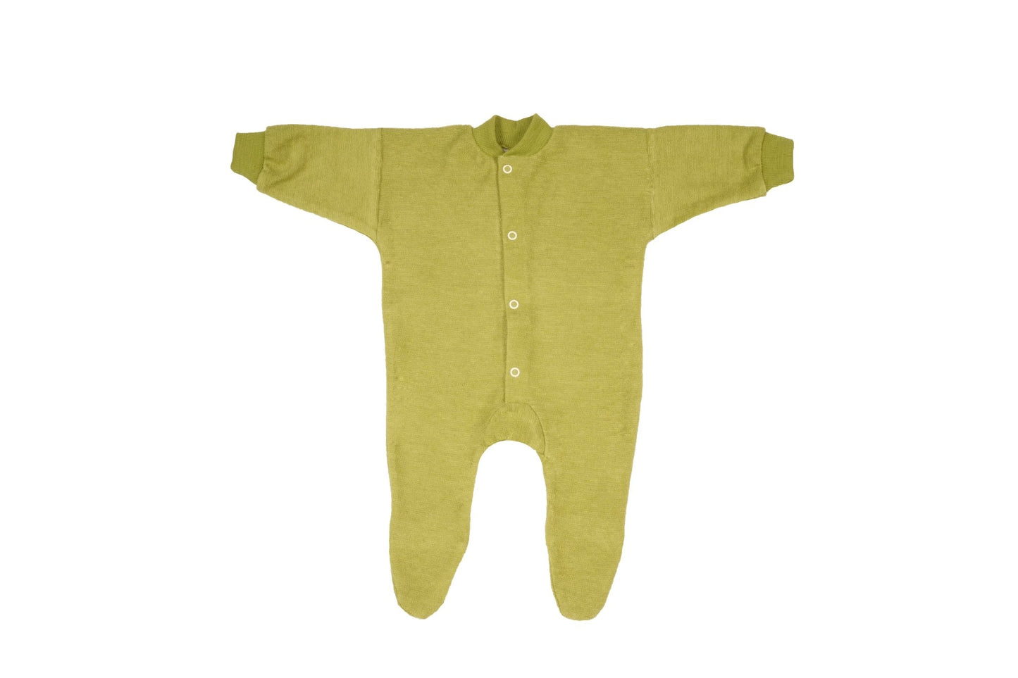 Cosilana - Organic Wool Terry Baby Pajamas - with Feet (6 colors) - Nature's Wild Child