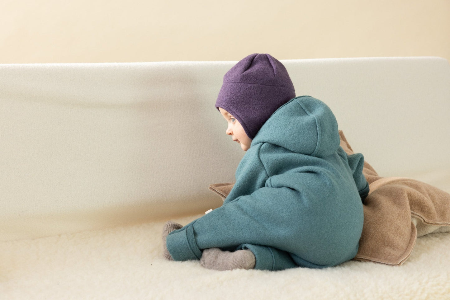 Disana - Boiled Merino Wool Hat - Baby & Toddler - Nature's Wild Child