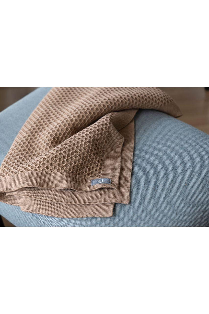 Disana Honeycomb Blanket - Adult Size - 100% Organic Merino Wool - Nature's Wild Child