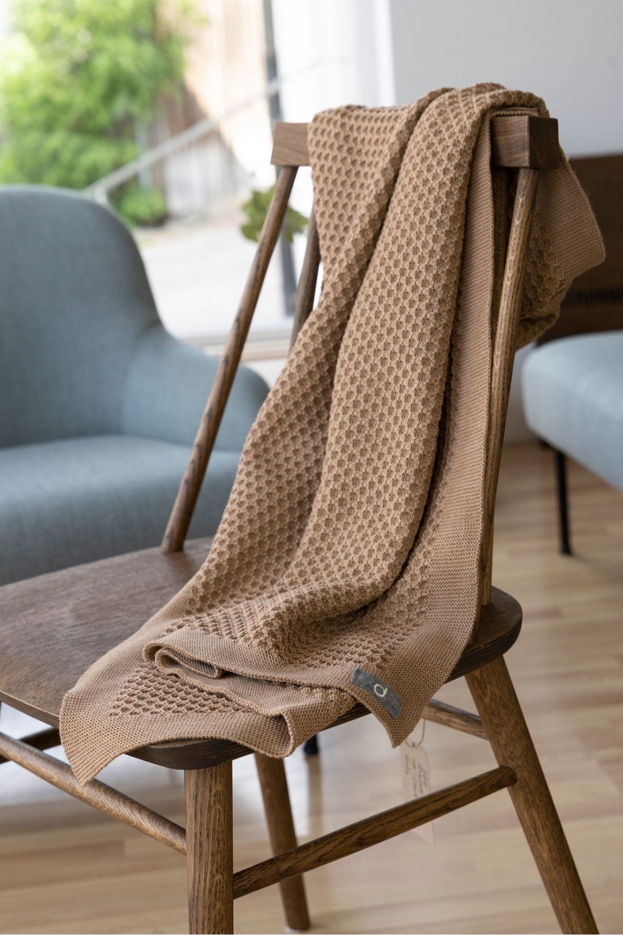 Disana Honeycomb Blanket - Adult Size - 100% Organic Merino Wool - Nature's Wild Child