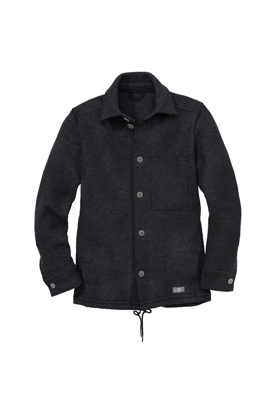 Disana Mens Button Up Jacket - Organic Boiled Merino Wool - Nature's Wild Child