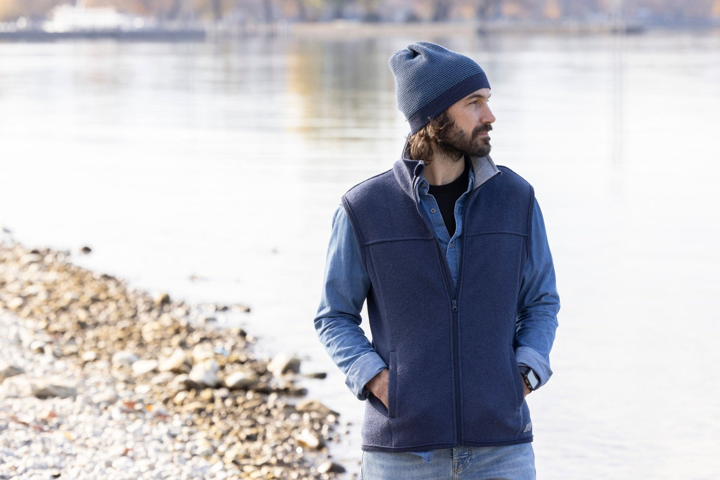 Disana - Mens Organic Boiled Wool Vest - Nature's Wild Child