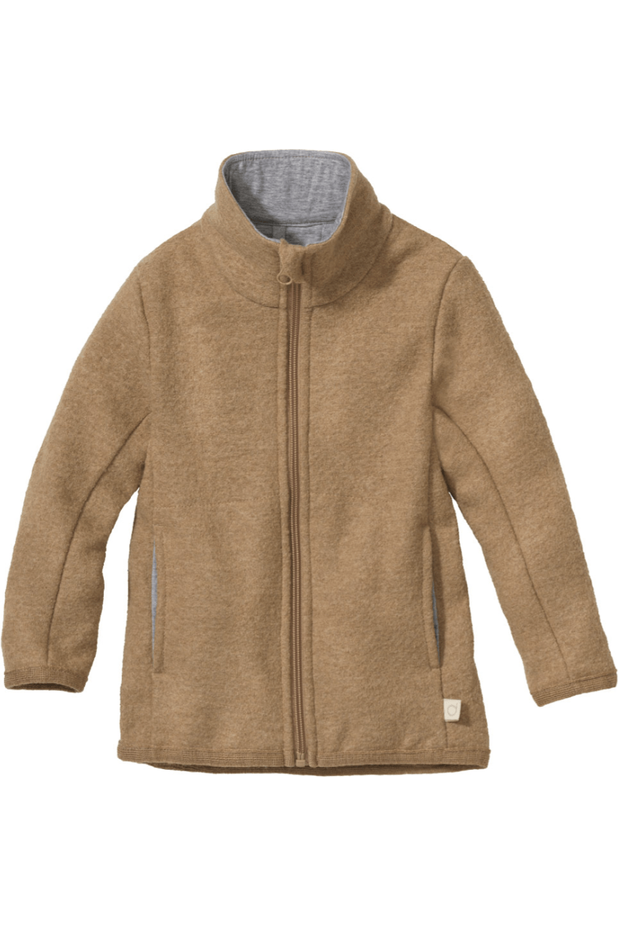 Disana Organic Boiled Wool Light Weight Zipper Jacket - Nature's Wild Child