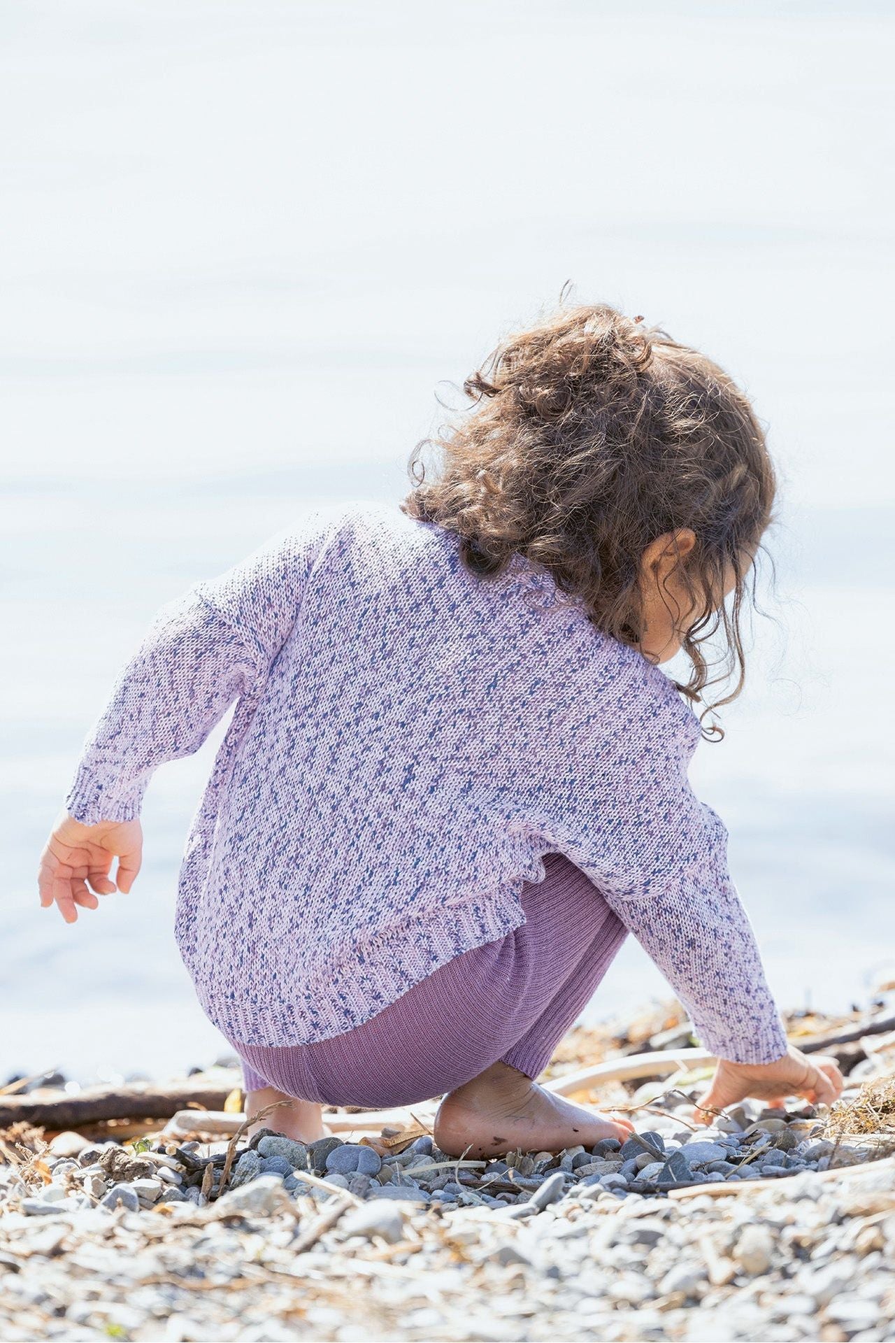 Disana - Organic Cotton - Baby and Kids - Spray Sweater - Nature's Wild Child