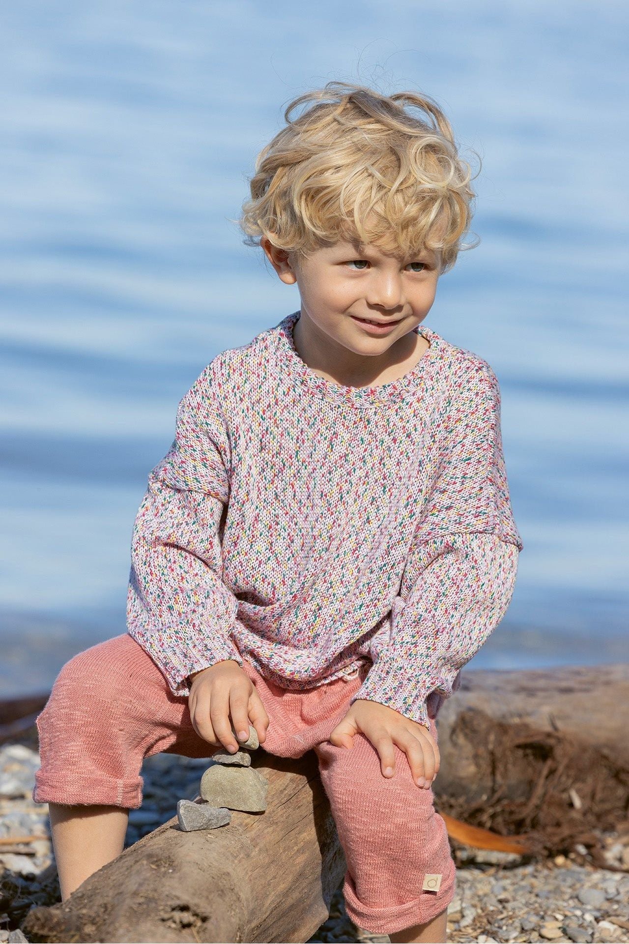 Disana - Organic Cotton - Baby and Kids - Spray Sweater - Nature's Wild Child