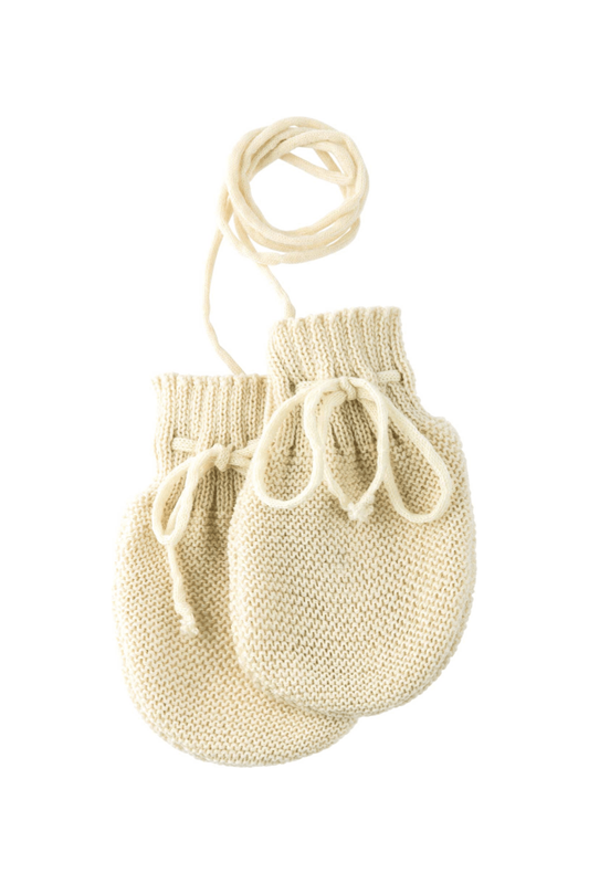 Disana - Organic Merino Wool Infant Mittens - Knit - Nature's Wild Child