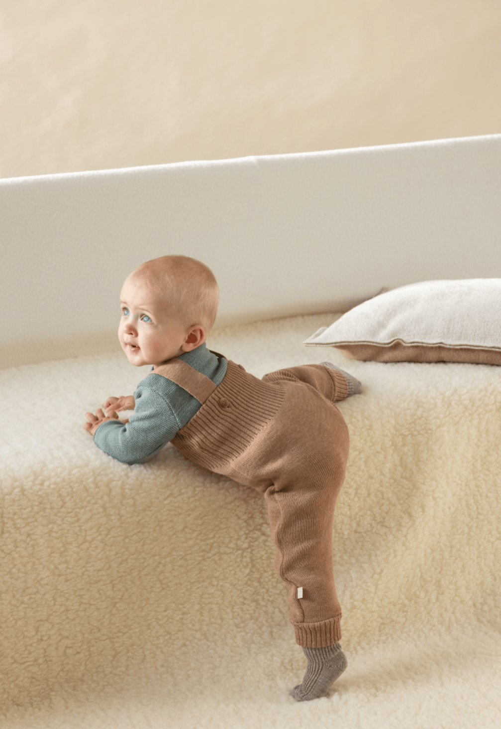 Disana Organic Merino Wool Knitted Trouser Overall - Nature's Wild Child