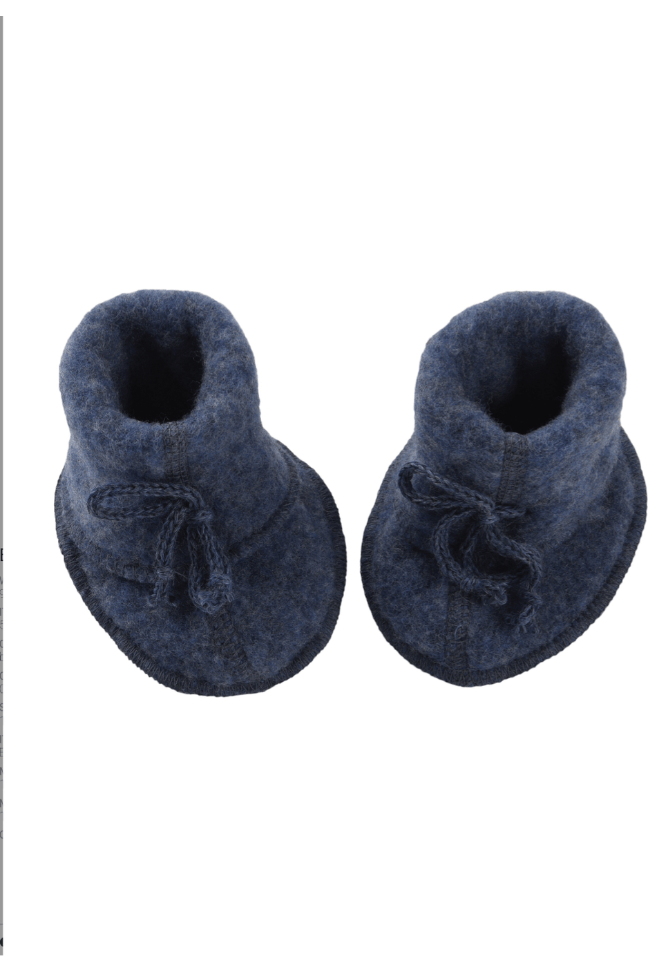 Engel - Organic Merino Wool Fleece - Baby Booties (5 Colors) - Nature's Wild Child