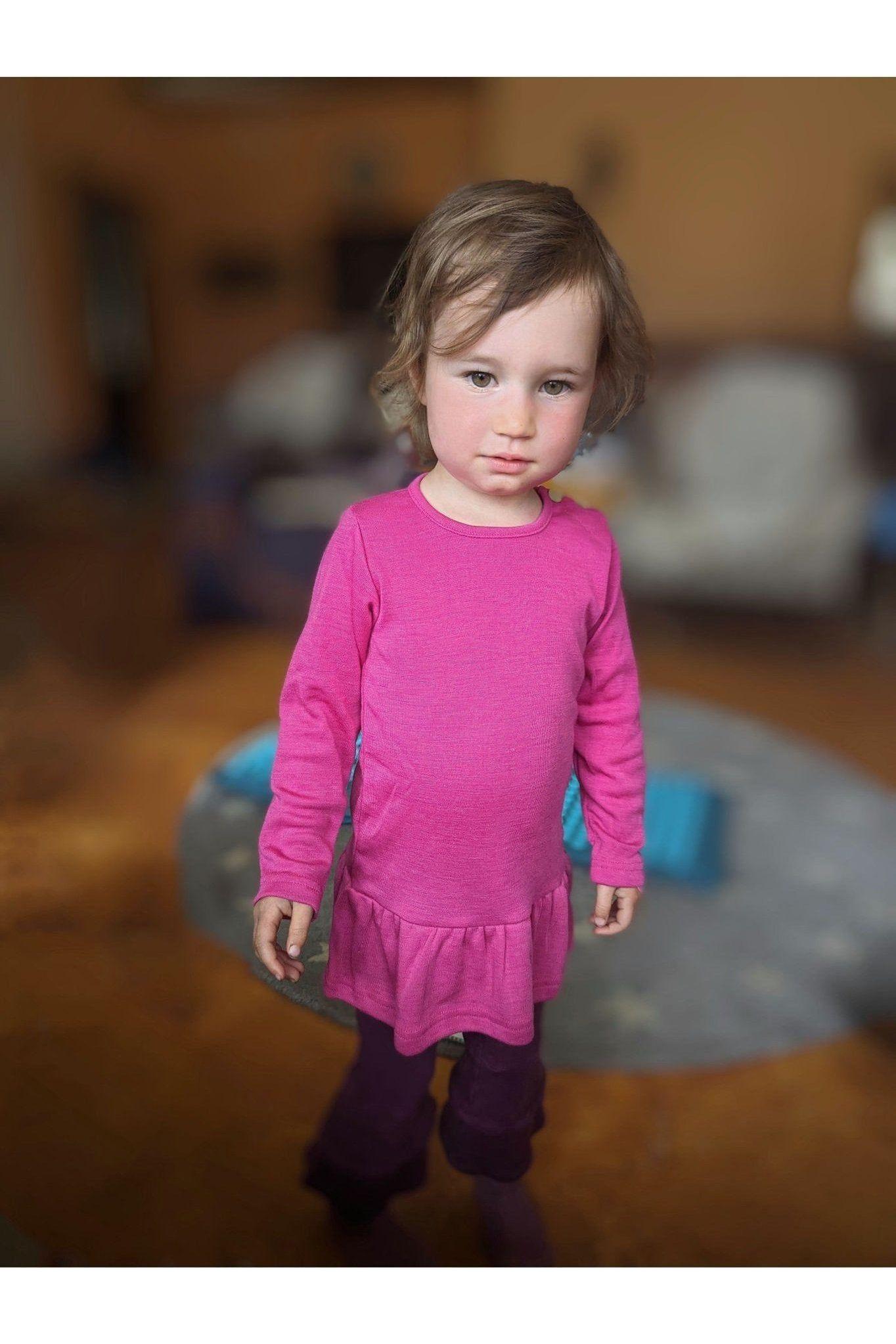 Engel - Organic Merino Wool Silk - Baby and Kids Tunic Top (3 colors) - Nature's Wild Child