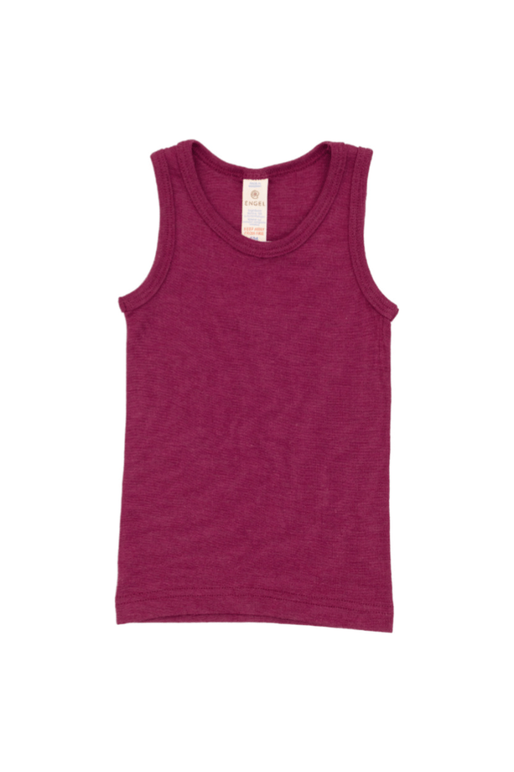 Engel -Organic Merino Wool Silk - Tank Top - Toddler and Kids (NEW colors) - Nature's Wild Child