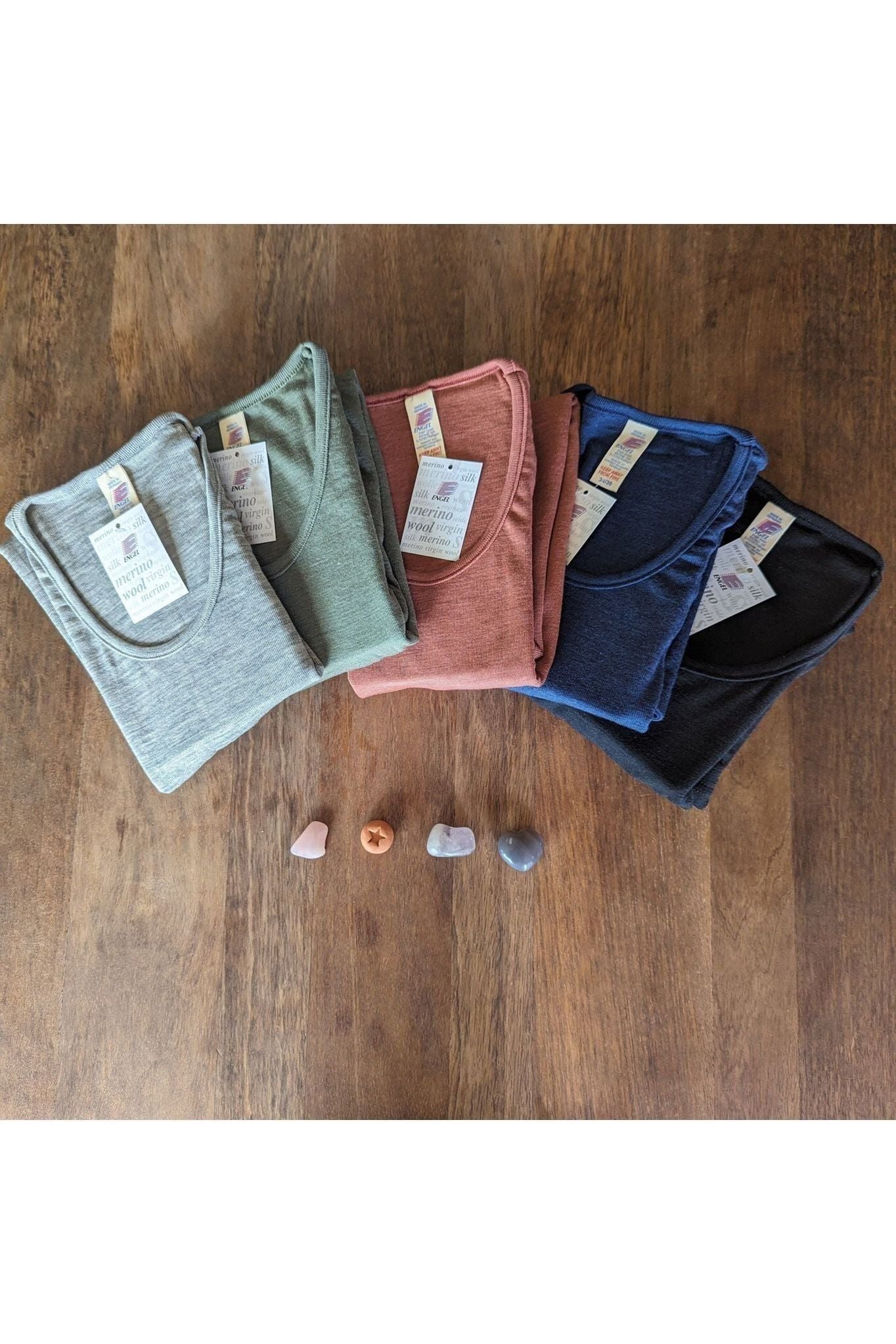 Engel - Women's Organic Merino Wool and Silk - Short Sleeve Top - Nature's Wild Child
