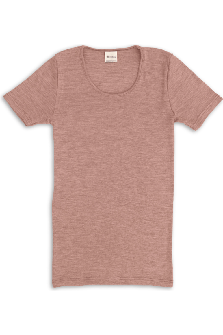 Engel - Women's Organic Merino Wool and Silk - Short Sleeve Top (6 colors) - Nature's Wild Child