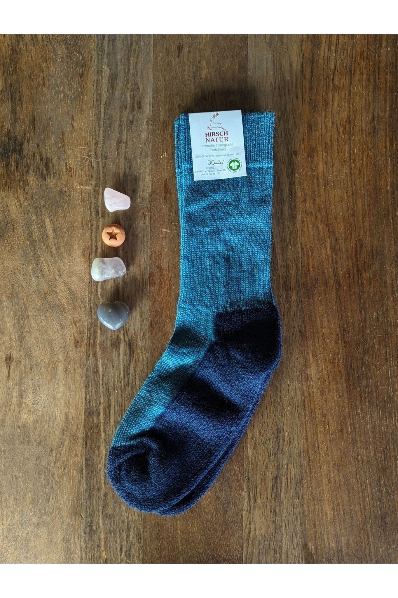 Hirsch Natur - Organic Wool Hiking Socks - Adults - Nature's Wild Child