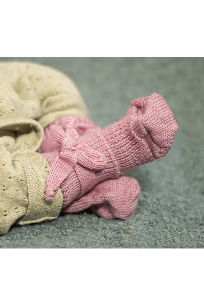 Hirsch Natur - Organic Wool Newborn Socks - Nature's Wild Child