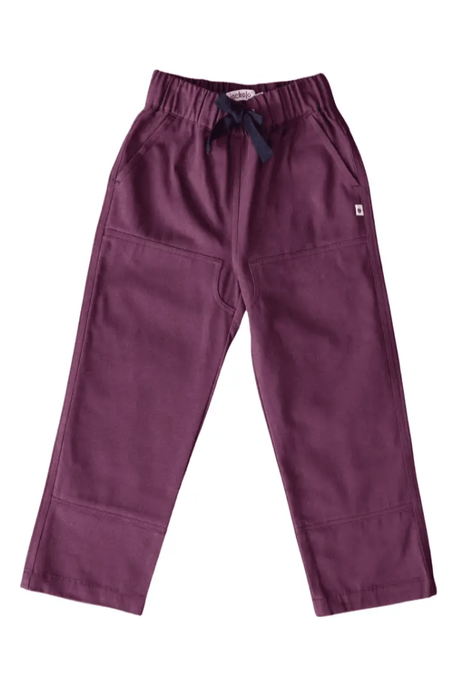 Jackalo - Jules Organic Cotton Twill Pants - Reinforced Knees - Kids (2 colors) - Nature's Wild Child