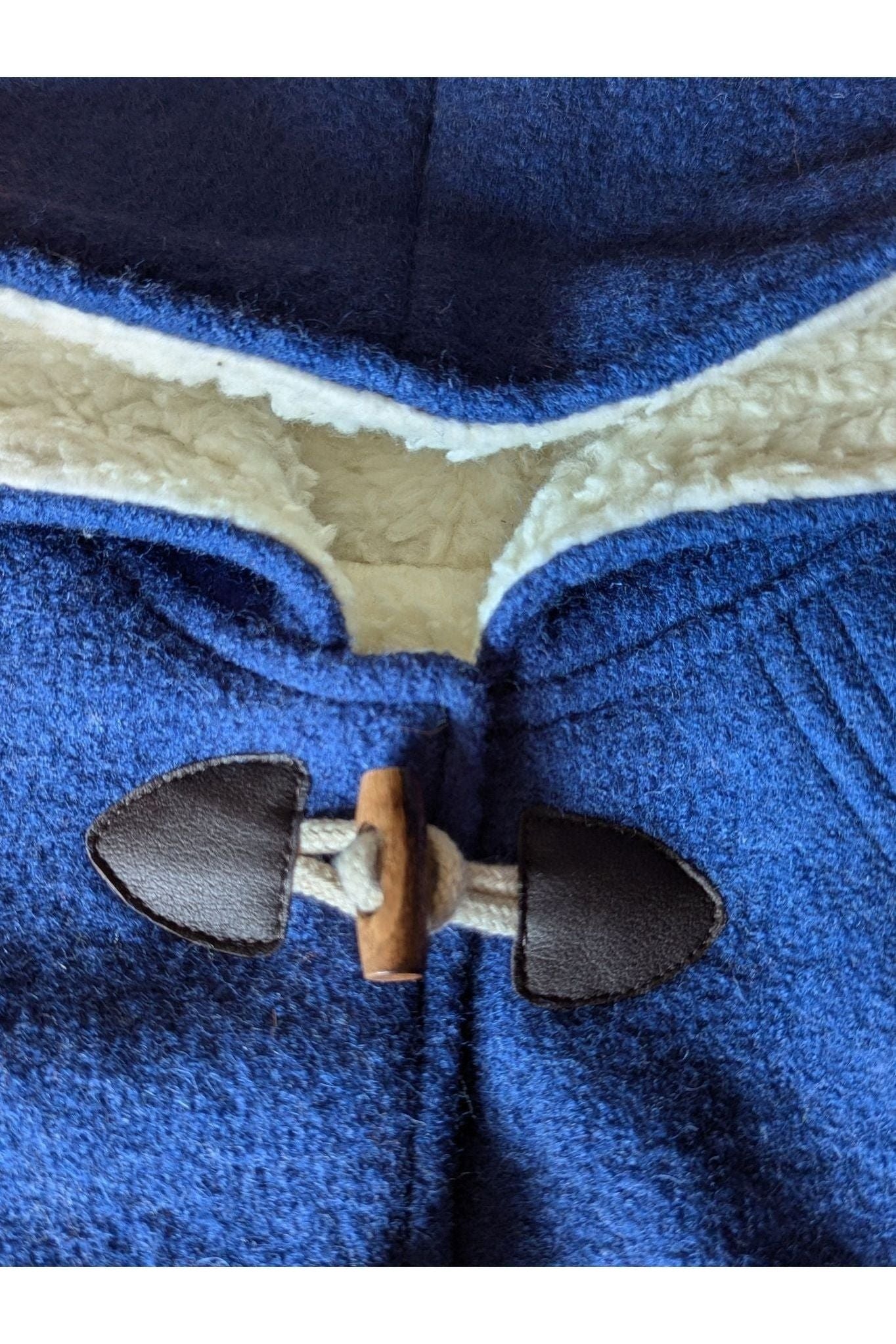 Kleine Shcobbejak - Boiled Wool and Cotton Sherpa - Pixie Jacket - Blue - Nature's Wild Child