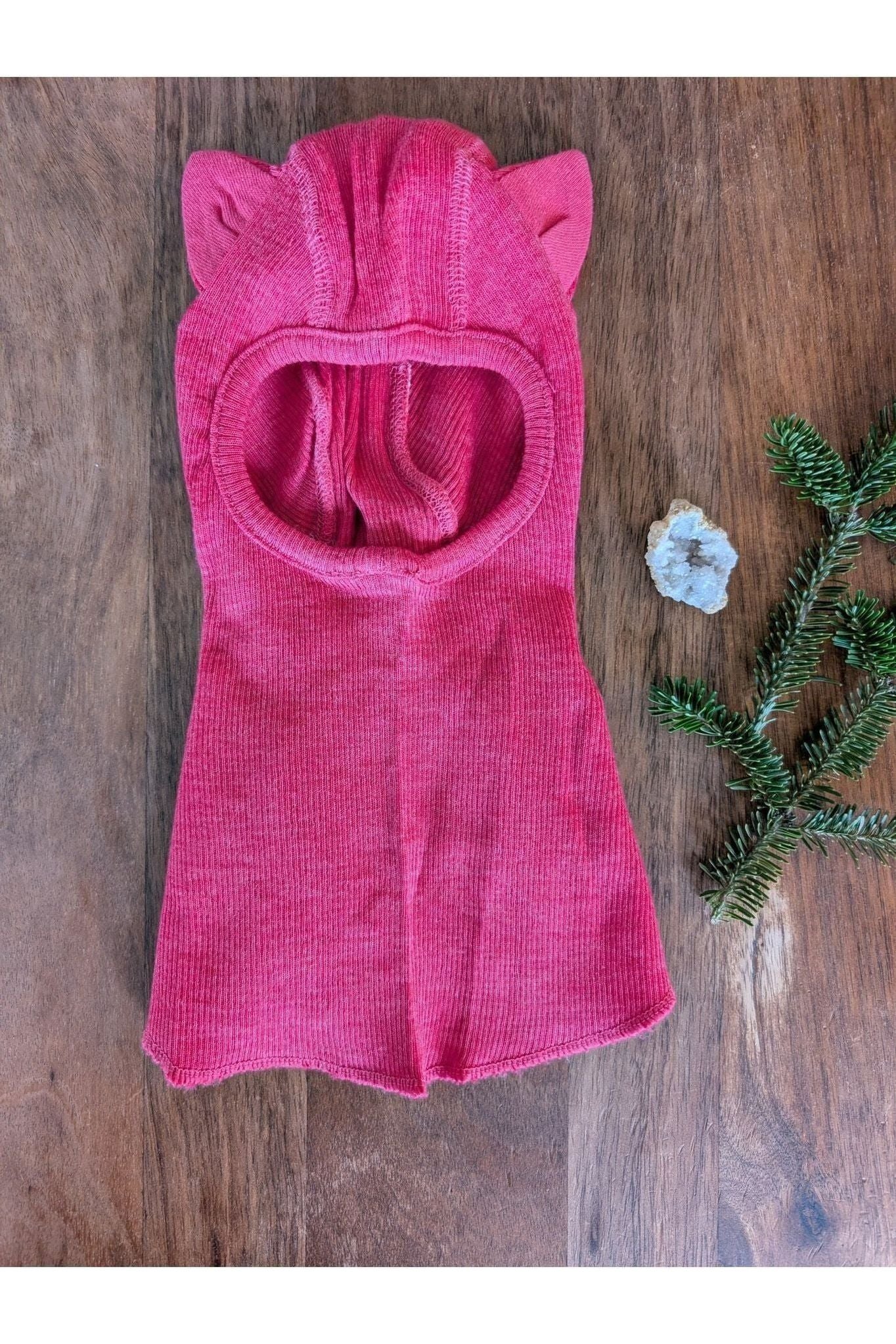 ManyMonths - Merino Wool Kitty Balaclava - Hood - Nature's Wild Child