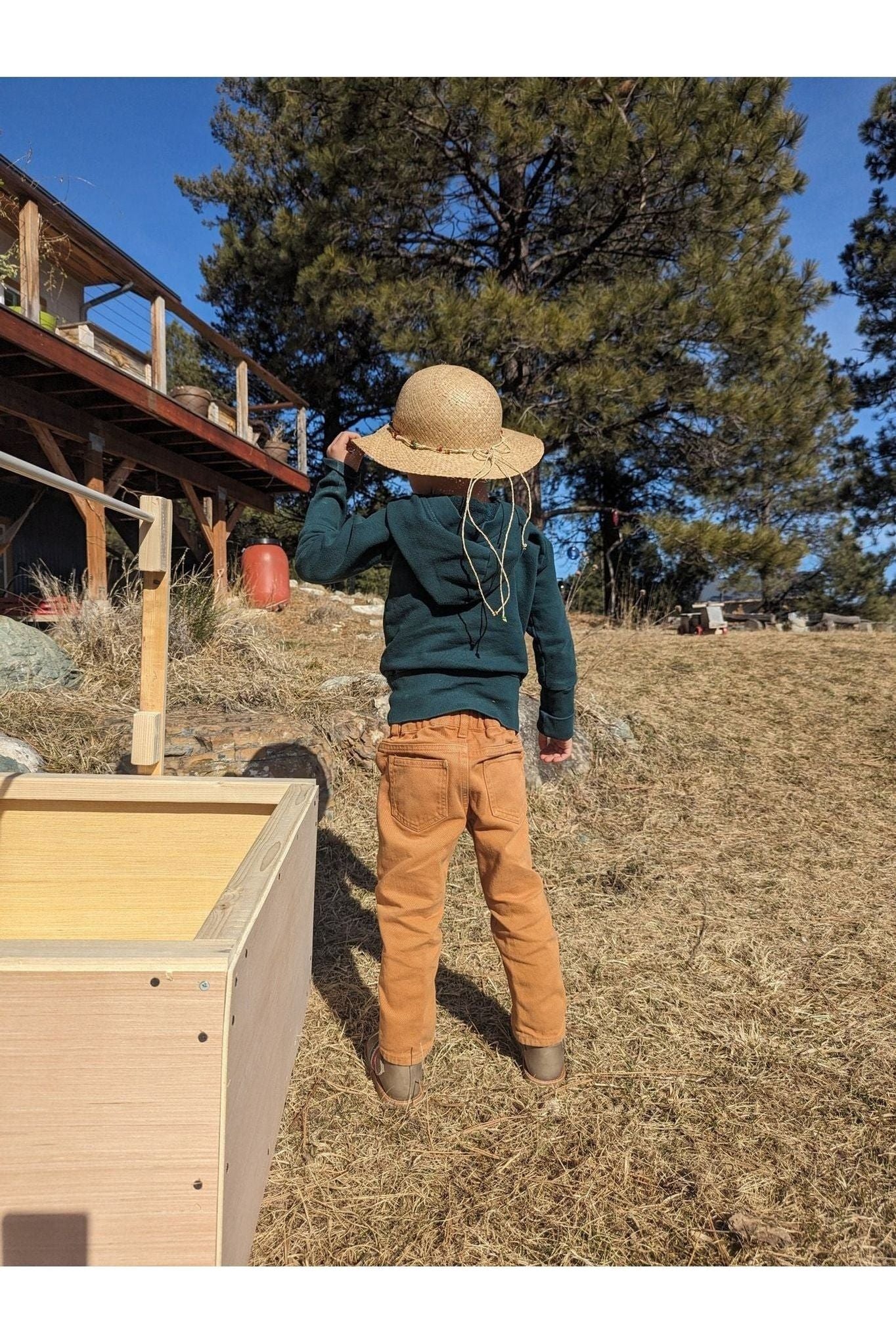 Matona - Organic Cotton Jeans - Copper - Nature's Wild Child