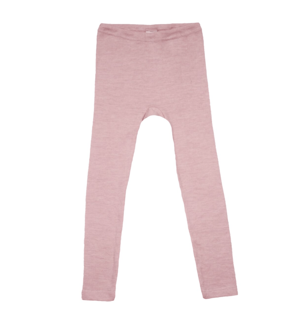 NEW Colors! Cosilana Organic Wool Silk - Kids Leggings (12 months - 10 years) - Nature's Wild Child