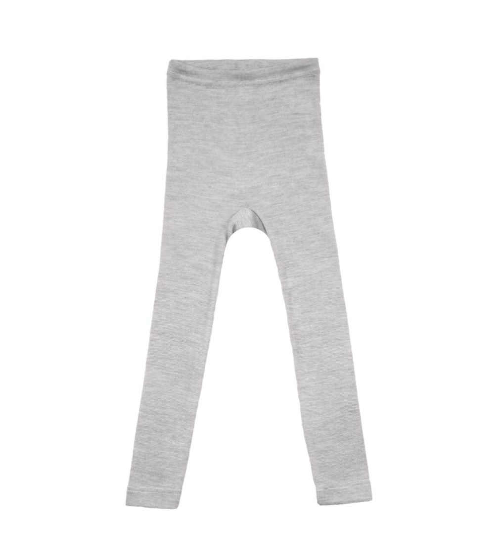 NEW Colors! Cosilana Organic Wool Silk - Kids Leggings (12 months - 10 years) - Nature's Wild Child