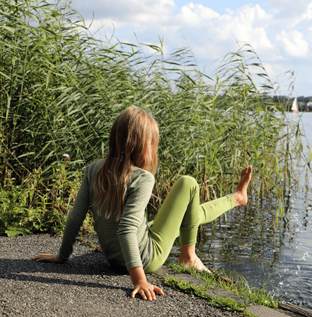 NEW Colors! Cosilana Organic Wool Silk - Kids Long Sleeve Top (12 months - 10 years) - Nature's Wild Child
