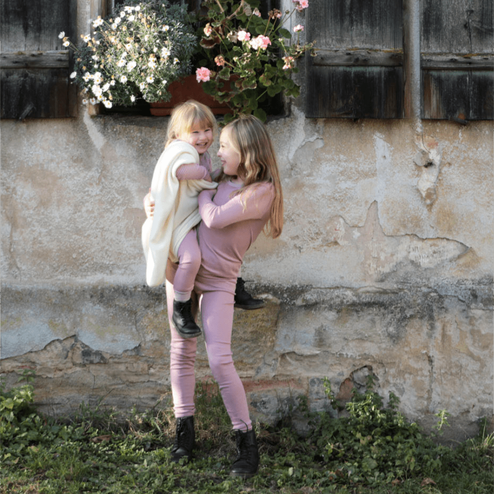 NEW Colors! Cosilana Organic Wool Silk - Kids Long Sleeve Top (12 months - 10 years) - Nature's Wild Child