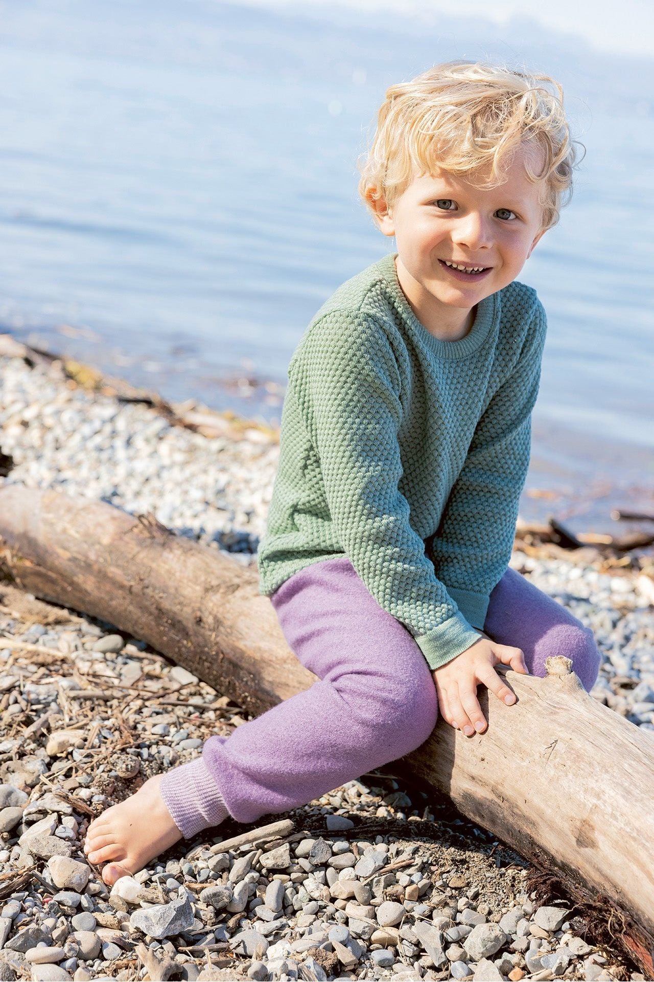 NEW Colors! Disana Light Honeycomb Sweater - Organic Merino Wool - Nature's Wild Child