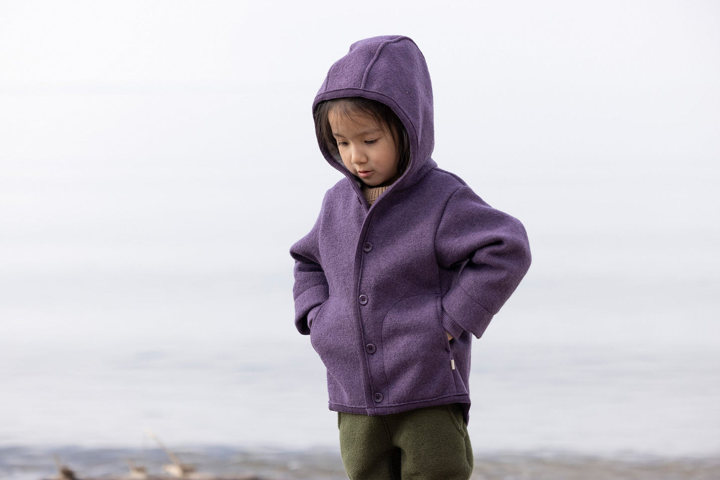 NEW Colors! Disana Organic Boiled Wool Jacket - Nature's Wild Child