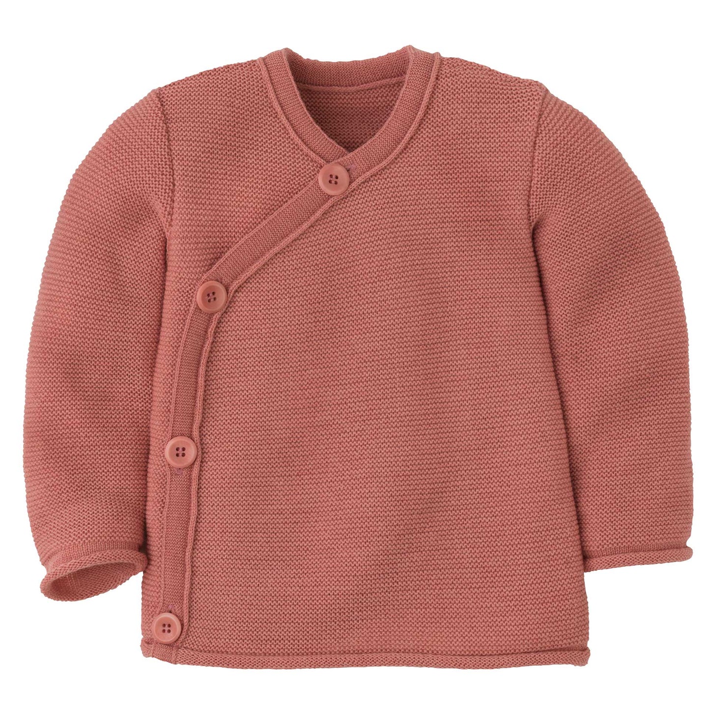NEW Colors! Disana - Organic Merino Button - Up Baby Sweater - Nature's Wild Child
