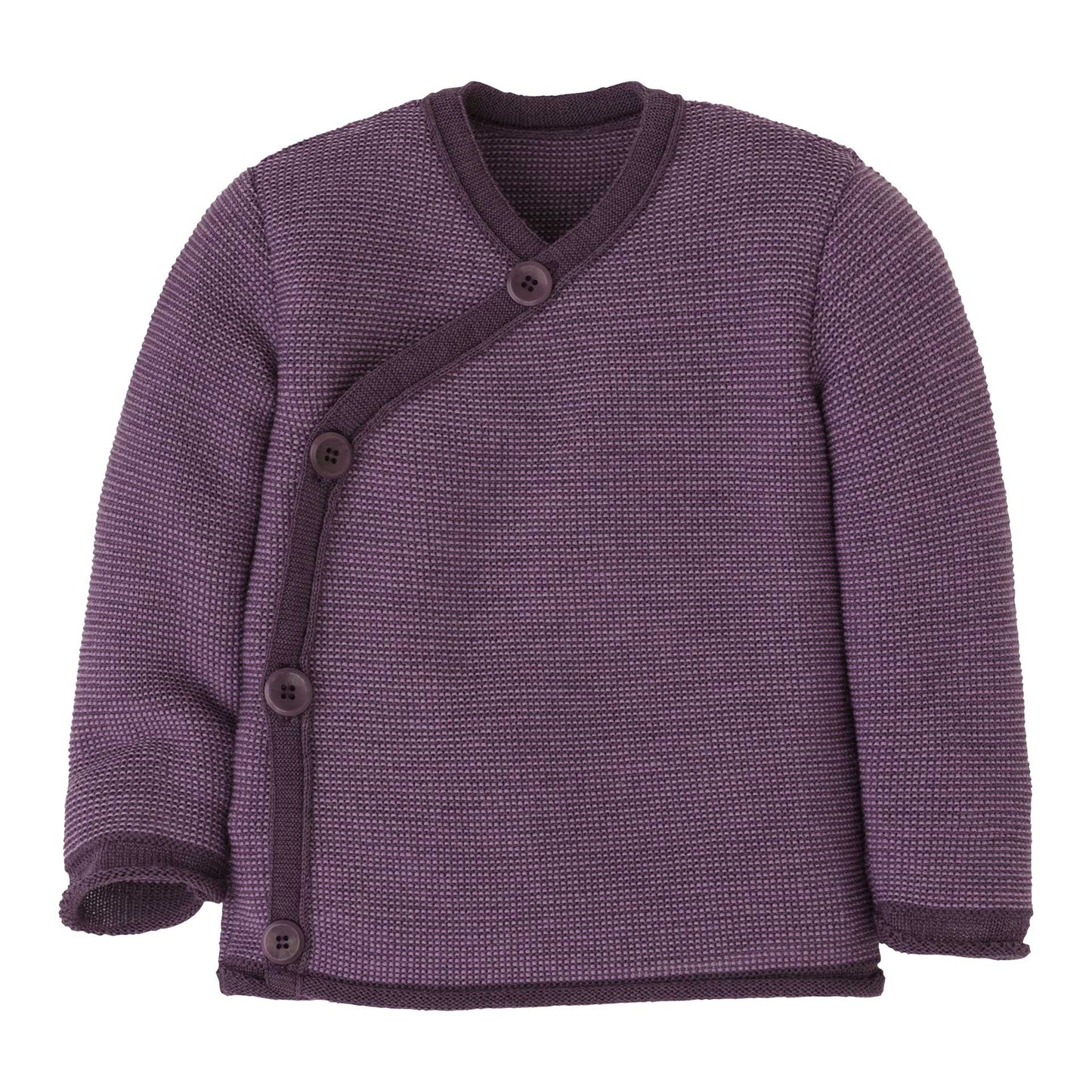NEW Colors! Disana - Organic Merino Button - Up Baby Sweater - Nature's Wild Child