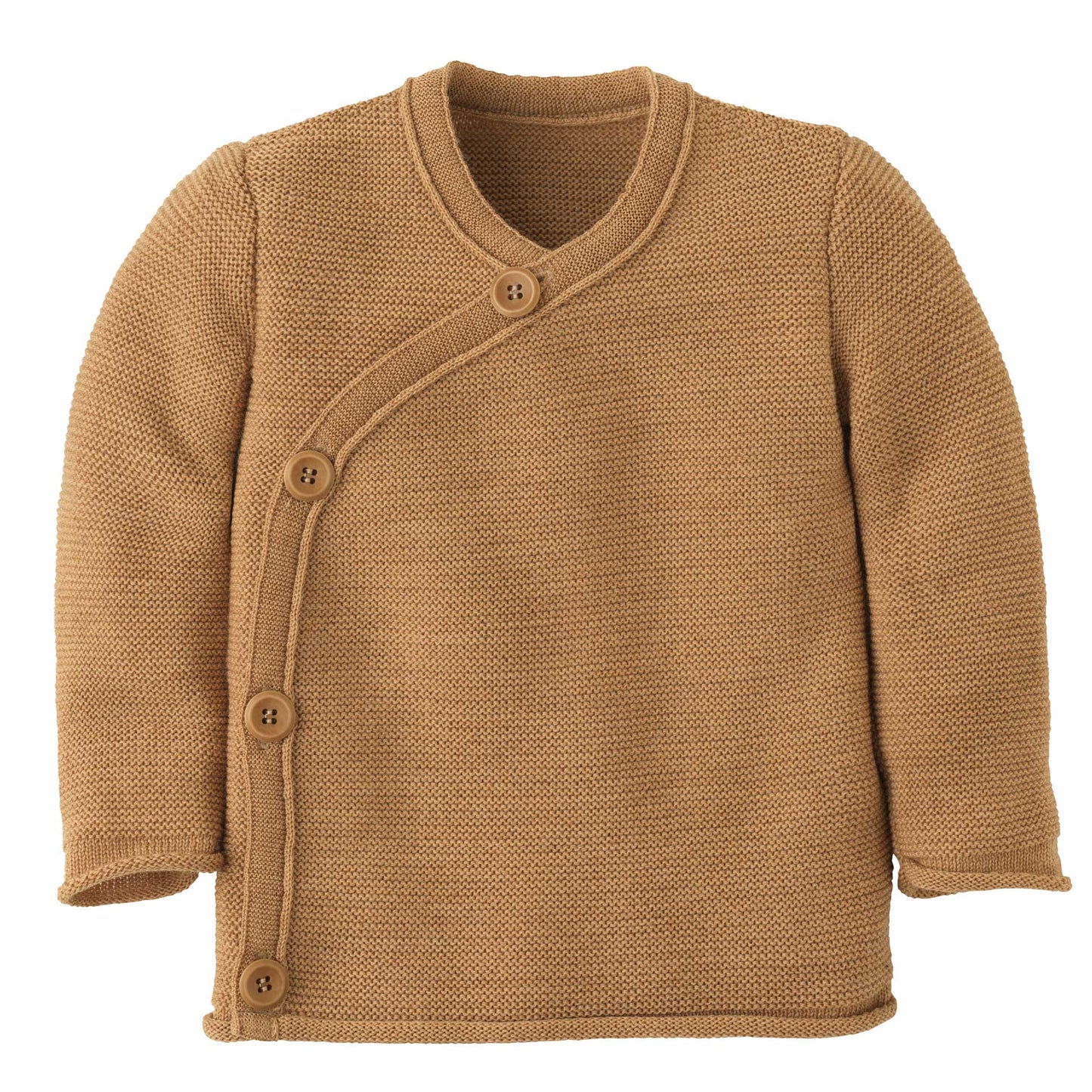 NEW Colors! Disana - Organic Merino Button - Up Baby Sweater - Nature's Wild Child