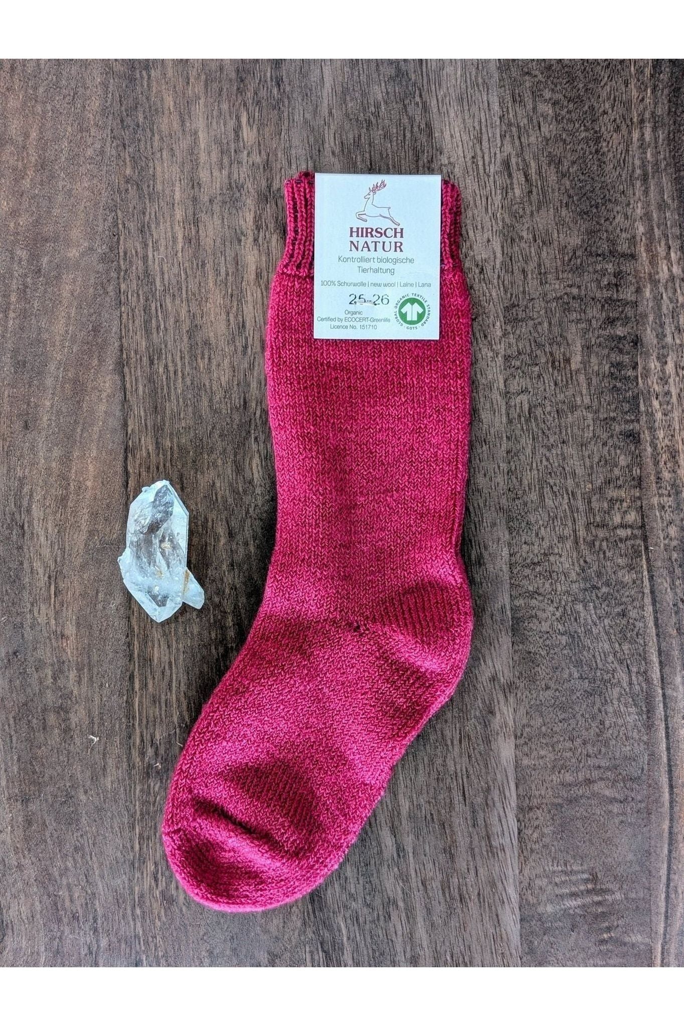 New Colors! Hirsch Natur - Organic Wool Terry Socks - Baby & Kids - Nature's Wild Child