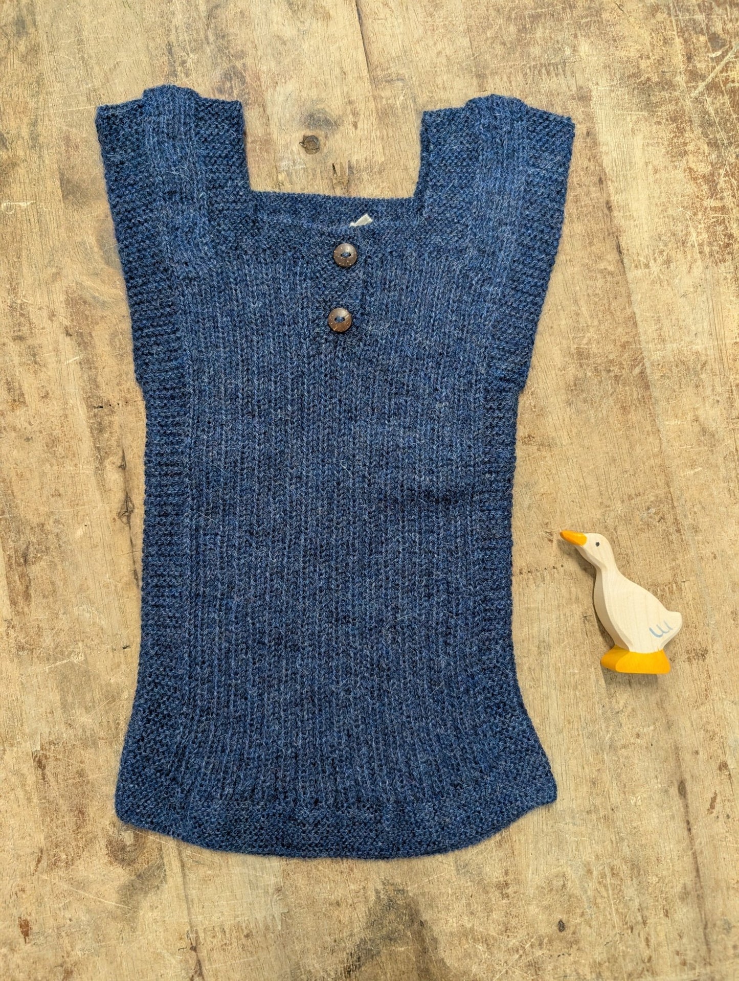 New Colors! My Alpaca Copenhagen - Baby Alpaca Rico Vest (6 months - 5 years) - Nature's Wild Child