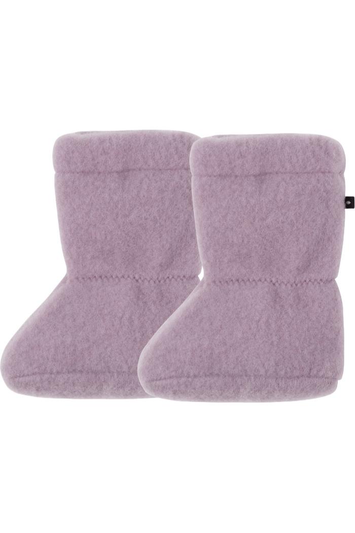New Colors! Pure Pure - Organic Wool Fleece Baby Booties - Nature's Wild Child