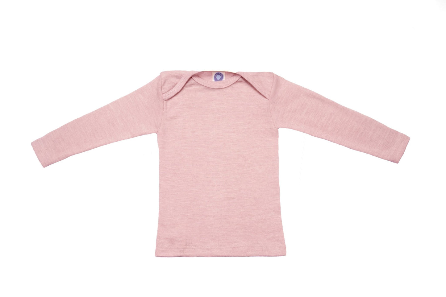 NEW! Cosilana - Organic Wool Silk - Baby Long Sleeve Top - Nature's Wild Child