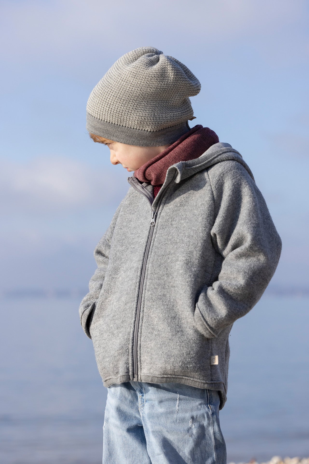 NEW! Disana Organic Boiled Wool - Zipper Jacket - Nature's Wild Child