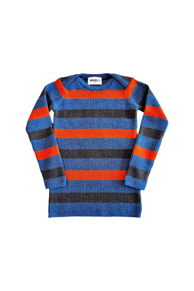 NEW! Mabli - Merino Long Sleeve Baby and Kids Knit Top - Nature's Wild Child