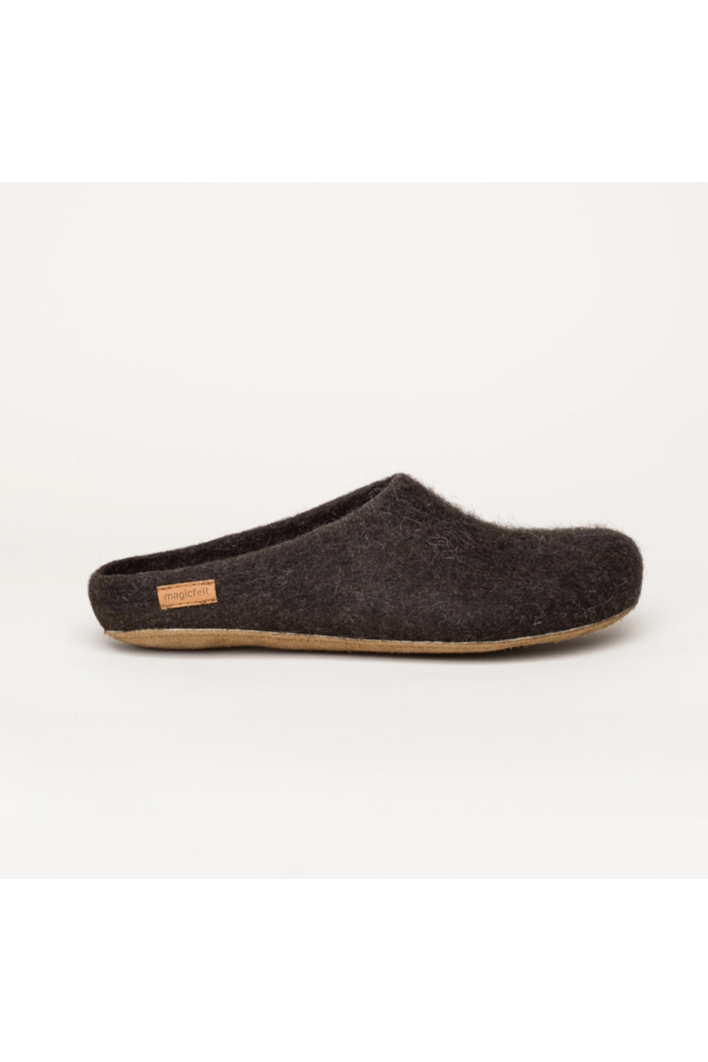 NEW! Magic Felt - Rare Wool Slippers - Boiled Wool & Leather (4 colors) - Nature's Wild Child