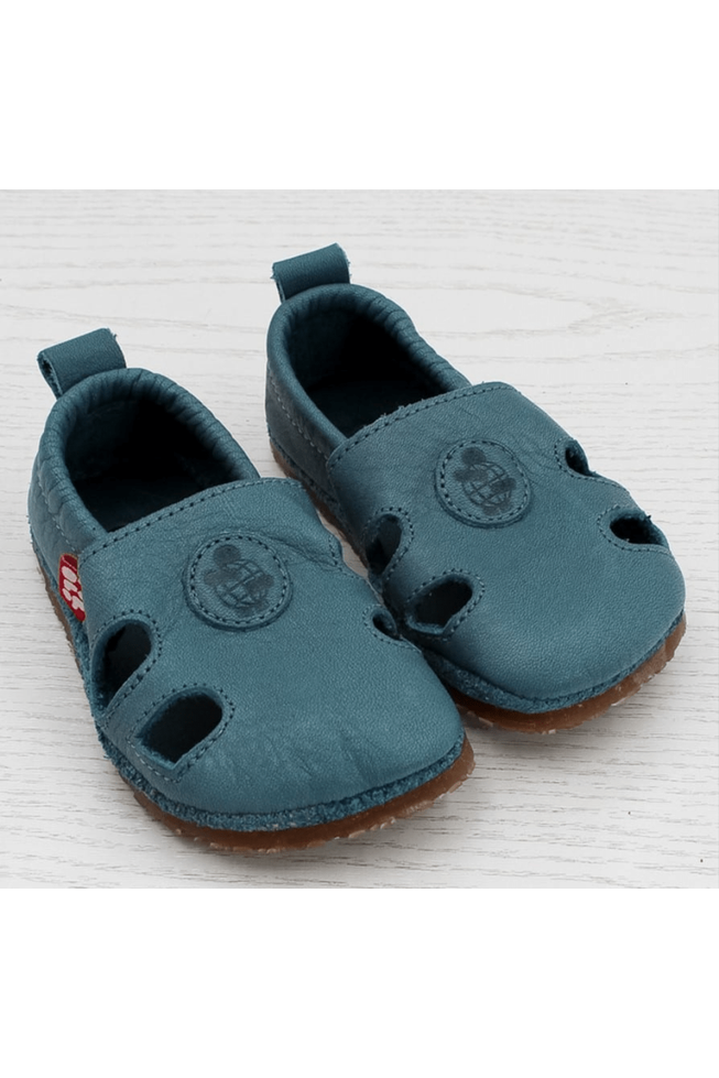 NEW! Pololo - Vegetable Tanned Leather - Barefoot Sandal - Baby & Kids (3 colors) - Nature's Wild Child