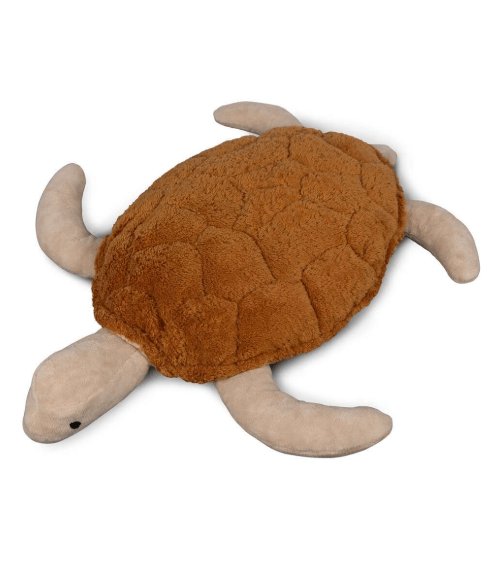 NEW! Senger - GOTS Organic Cotton Stuffed Animal - Large Rust Turtle - Nature's Wild Child