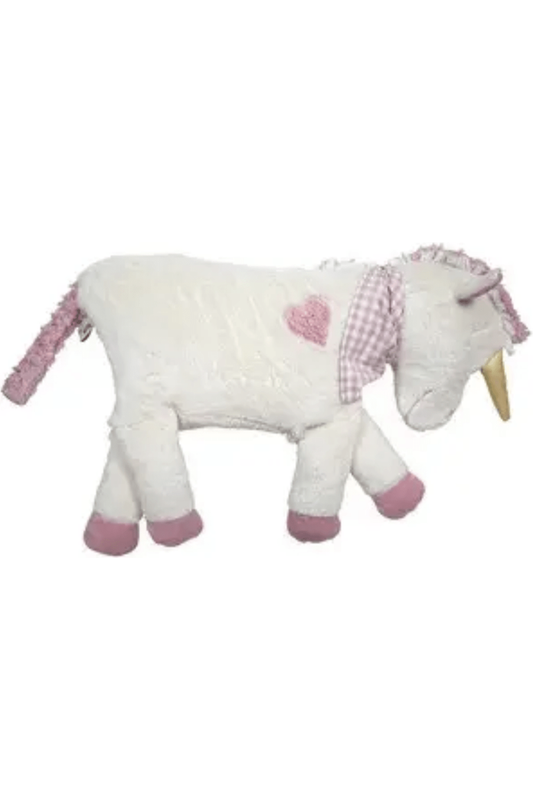 Pat & Patty - Organic Cotton, Wool & Spelt - Unicorn Cuddle Pillow - Nature's Wild Child