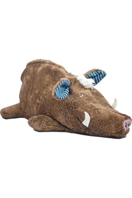 Pat & Patty - Organic Cotton, Wool & Spelt - Wild Boar Cuddle Pillow - Nature's Wild Child