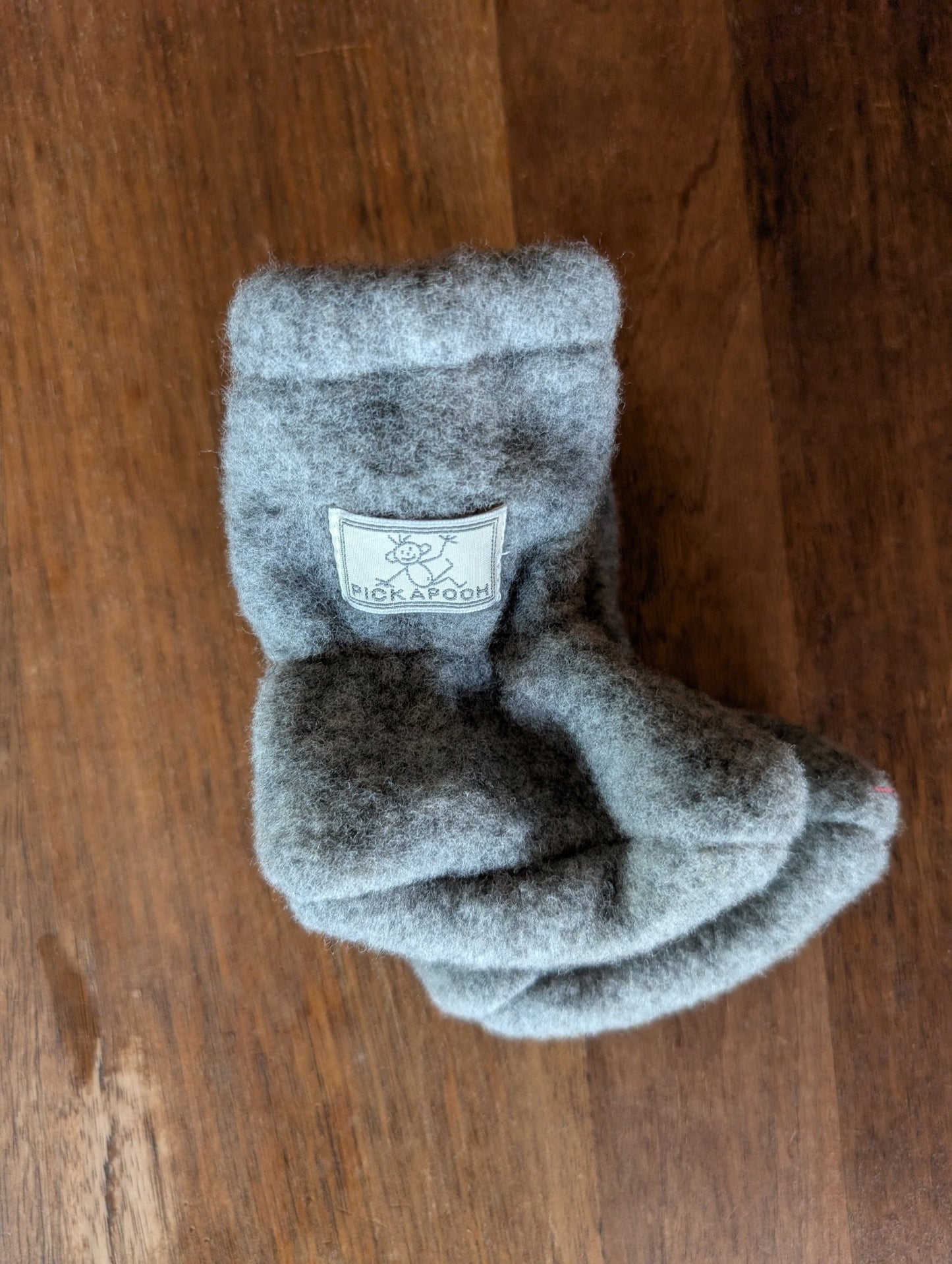 Pickapooh - Organic Wool Fleece - Baby Booties - Nature's Wild Child