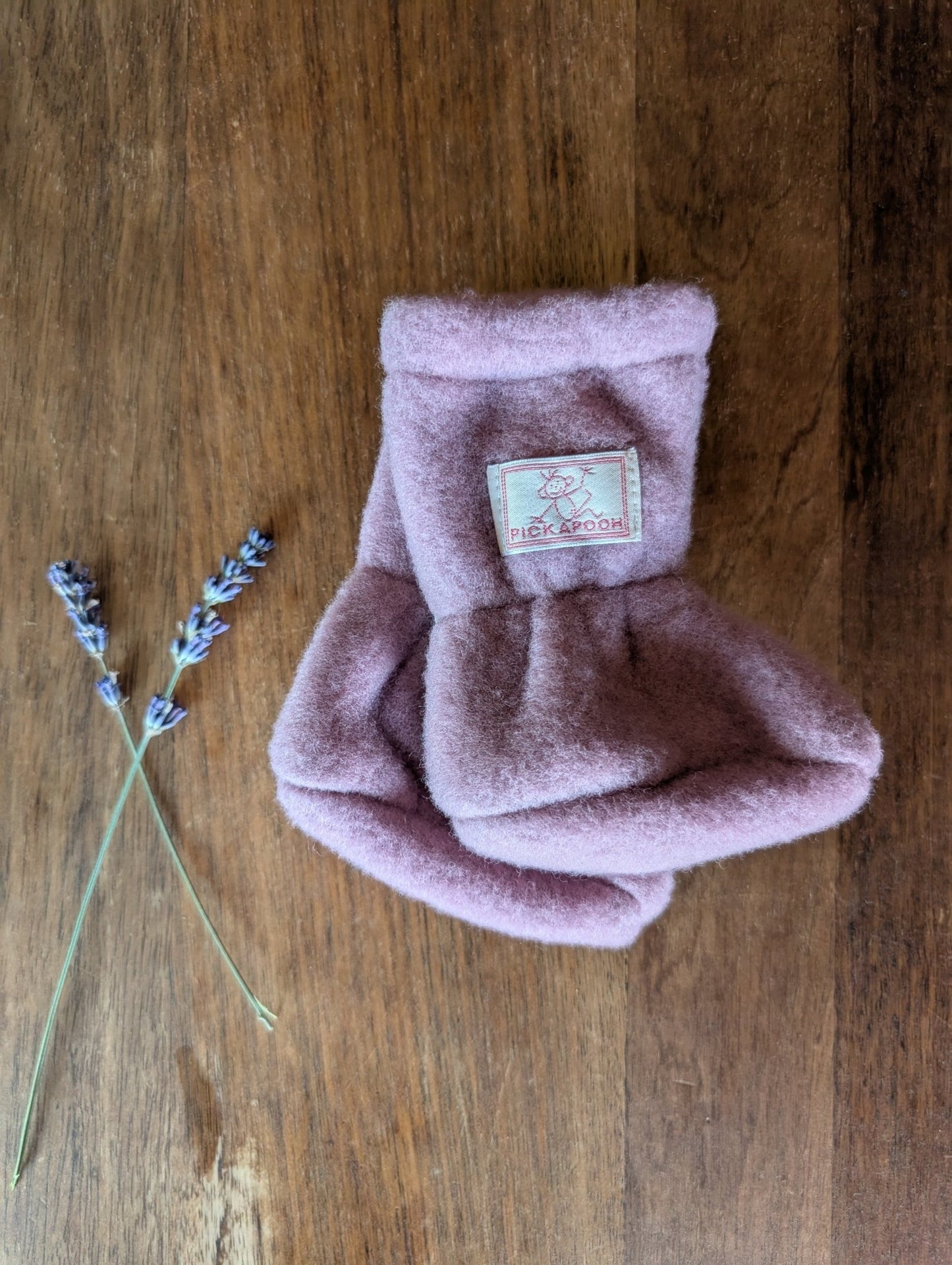 Pickapooh - Organic Wool Fleece - Baby Booties - Nature's Wild Child